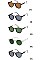 PACK OF 12 POLYCARBONATE SUNGLASSES