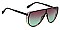 PACK OF 12 SEVENTH AVENUE ONE PIECE LENS POLYMER DESIGN SUNGLASSES
