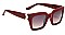 PACK OF 12 SQUARE POLYMER SUNGLASSES
