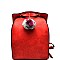 SG131-LP Pom Pom Accent Convertible Backpack