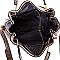 OSTRICH PRINT BUCKET SATCHEL