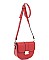 GLAM OVAL SHAPE METAL CROSSBODY BAG