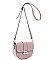 GLAM OVAL SHAPE METAL CROSSBODY BAG