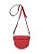GLAM OVAL SHAPE METAL CROSSBODY BAG