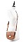 GLAM OVAL SHAPE METAL CROSSBODY BAG