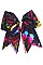 Pack of 12 Trendy Halloween Multi Colors Hair Bow Clip
