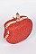 Trendy Apple Shaped Box Clutch LA-PPC6099