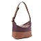 Color Block Accent Hobo Shoulder Bag