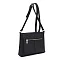 black messenger bag