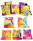 Trendy Multicolor Jelly CrossBody Bag