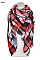 MULTI TONE PLAID OVERSIZED BLANKET SCARVES SHAWLS