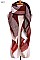 MULTI TONE PLAID OVERSIZED BLANKET SCARVES SHAWLS