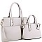 3IN1FASHIONABLE AND TRENDY DESIGNER SATCHEL SET WITH LONG STRAP  JYSM-19459-SET