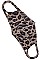 ANIMAL PRINT ANTI BACTERIAL DUST PROOF WASHABLE MASK