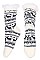 Pack of (12 Pairs) Fur Lining Reindeer Patterns Assorted Colors FM-SO475N