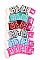 Pack of (12 Pairs) Fur Lining Reindeer Patterns Assorted Colors FM-SO475N