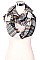 Pack of 12 Classic Plaid Pattern Infinity Scarves