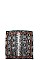 Snake Skin Print Square Scarf