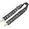 Replaceable Aztec Tribal Pattern Guitar Crossbody Bag Strap