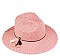 Coloured Tassle Panama Straw Hat
