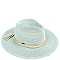 Posh Wide Brim Straw Hat