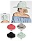 Posh Wide Brim Straw Hat