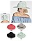 Posh Wide Brim Straw Hat