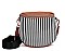 TRENDY STRIPPED DESIGNER CROSSBODY / FANNYPACK