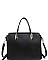 MODERN STYLISH SMOOTH SATCHEL WITH LONG STRAP JYT-2464