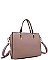 MODERN STYLISH SMOOTH SATCHEL WITH LONG STRAP JYT-2464