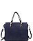MODERN STYLISH SMOOTH SATCHEL WITH LONG STRAP JYT-2464