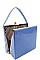 CLASSY GLOSSY SQUARE STRUCTURED PURSE JYT-2524