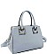 CHIC SMOOTH PU LEATHER FASHION SATCHEL JYT-2530