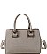 CHIC SMOOTH PU LEATHER FASHION SATCHEL JYT-2530