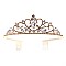 TEAR DROPS CRYSTAL RHINESTONE TIARA