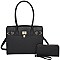 Ostrich 2-in-1 Padlock Satchel Set