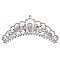 RHINESTONE TIARA COMB