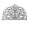 ELEGANT RHINESTONE BIG CROWN