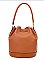 The Bucket Draw String Hobo -Shoulder Bag