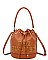 The Bucket Draw String Hobo -Shoulder Bag