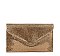 Rhinestone Mesh Envelope Clutch