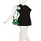 Fashion Flapover Crossbody Satchel