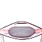 Handle Accent Transparent Clear 2 in 1 Satchel Value Set