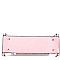Transparent Clear 2 in 1 Turn-Lock Large Tote Value Set