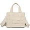 Canvas Seatbelt Woven Tote Bag