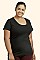 PACK OF 6 PIECES LADIES ROUND NECK T-SHIRT PLUS SIZE MUTR001X