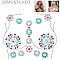 Stylish Rhinestone Sticker Body Jewelry SLTTY9808