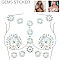 Stylish Rhinestone Sticker Body Jewelry SLTTY9809