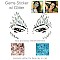 Stylish Rhinestone Sticker Face Jewelry SLTTY9814