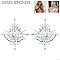 Posh Rhinestone Sticker Body Jewelry SLTTY9821